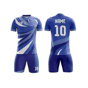 Meilleure vente 100% uniformes de football en polyester vêtements d'équipe personnalisés avec logo nouvelle arrivée du Pakistan - Product Image 6