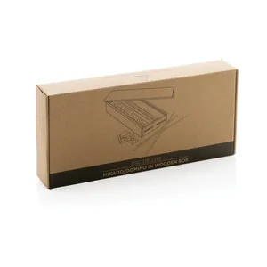 Deluxe Mikado <b>Dominoes</b> <b>Set</b> Sustainable <b>and</b> Elegant Merchandising Game - Product Image 3