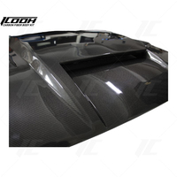 ICOOH Racing 003 Style Kit de carrosserie en Fiber de carbone capot moteur avant capot pour Ford Mustang 2018-2023 1 ensemble système de carrosserie automatique nouveau