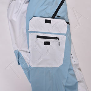 Venta al por mayor de pantalones de esquí para la nieve unisex OEM impermeable a prueba de viento transpirable de alta tela de nailon para el invierno al aire libre logotipo personalizado aceptado - Product Image 5