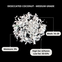 Groothandel Hoogvetrijke Gedroogde Kokosmelkpoeder Medium Grade Gedroogd Fruitpoeder AD-droging ISO Gecertificeerd 100% Natuurlijk Vietnam