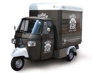 Tricycle alimentaire électrique, chariot de restauration mobile à trois roues, résistant à la rouille, garantie 5 ans, café, pizza, tacos, glaces - Product Image 4