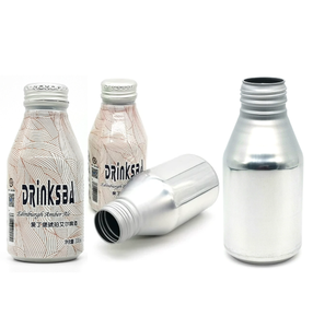 Botol Bir tipis Logo kustom 330ml botol aluminium untuk minuman - Product Image 3