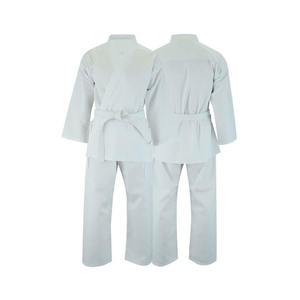 Material cómodo transpirable hecho a medida materiales de algodón profesional uniforme de Karate con cinturón artes marciales desgaste uniforme de Judo - Product Image 1
