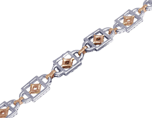 Custom New Design Classic <b>Charm</b> S925 Silver With Moissanite Round Diamond Luxury <b>Bracelet</b> For Women Perfect Birthday Gift - Product Image 6