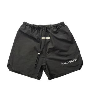 Shorts de bain décontractés pour hommes, 5 pouces, anti-plis, respirants, 220 GSM, séchage rapide, taille élastique, tissés - Product Image 3