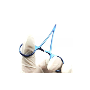 Pinzas Oftálmicas de Alta Calidad de 122 mm, Pinzas Hemostáticas Halstead, Pinzas Mosquito, Juego de Instrumentos Oculares Manuales, Clase II, Aprobado por CE - Product Image 3