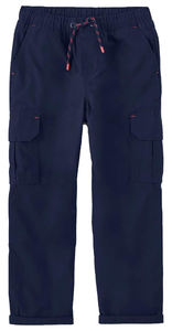 Wholesale Drawstring Unisex Stylish Streetwear Loose Fit Button Side 6 Pocket Baggy Cargo Pants <b>Pull</b> <b>on</b> Lined Cargo Pants - Product Image 2