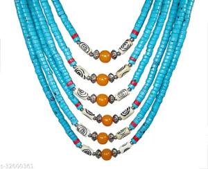 Bijoux artificiels mode indien fait à la main artisanat bijoux perles de rocaille collier Costume mode - Product Image 2