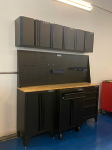 ตู้เก็บเครื่องมือช่างแบบมีล้อ 183 ซม. ผลิตจากเหล็กกล้าคาร์บอน สำหรับเก็บของในโรงรถ คลังสินค้า รถเข็นเครื่องมือ ผลิตในเวียดนาม - Product Image 5