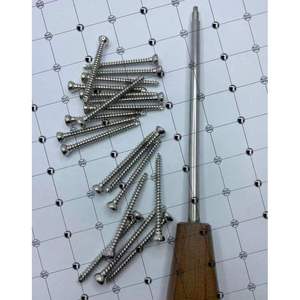 4.5mm Cortical <b>Screws</b> Self-Tapping 101pcs <b>Set</b> | 316L Stainless Steel OEM Surgical Implants | Dentavex corporation - Product Image 2