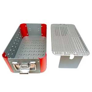 Caja de Instrumentos para Tornillos de Bloqueo Ortopédicos de 50 mm, Caja Vacía, Acero Inoxidable Duradero de Grado Quirúrgico, Autoclavable, Reutilizable, Manual - Product Image 5