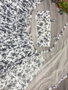 Hermoso último diseñador Lehenga con hermosa impresión digital - Product Image 6