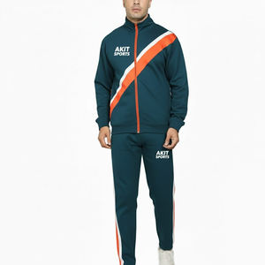 Conjunto Deportivo Informal de Invierno para Hombre, Nuevo Modelo 2025, Color Liso, con Cordón, 100% Algodón, Proveedor Directo de Fábrica - Product Image 1