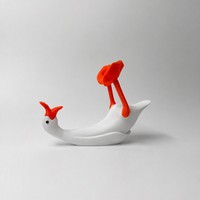 Porte-bouteille de vin en forme de canard, ornement de bureau, décoration de table en plastique, cadeau personnalisé