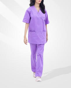 Nouveauté 2026 – Tenues d'été médicales unisexes personnalisables en polyester et élasthanne pour médecins et infirmières – Ensembles de blouses et pantalons de clinique - Product Image 5