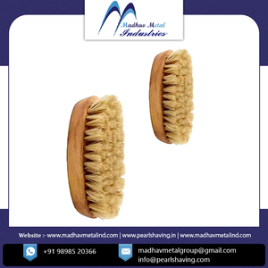 Ensemble de brosses à barbe en bois de forme personnalisée et écologique naturelle disponible à un prix compétitif - Product Image 2