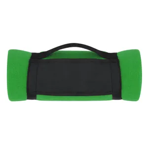 Coperta in pile corallo personalizzata a tema montagna per merchandising - Product Image 2