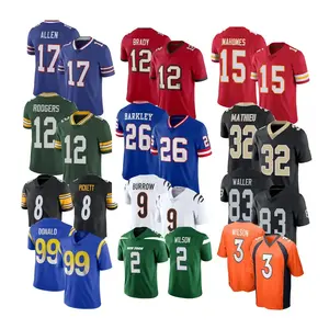 New Season NFLing Jersey 32 Teams America Top Quality Embroidered Rugby Stitched Football Jersey For Men Women Kids Youth