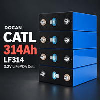 بطارية CATL LF314 314 أمبير ساعة 3.2 فولت ليثيوم فوسفات الحديد (LiFePO4) من النوع المنشوري درجة A، 8000 دورة لنظام تخزين الطاقة الشمسية