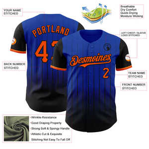 Jersey de béisbol personalizado proveedor al por mayor Tejido ligero transpirable secado rápido costuras duraderas para el día del partido - Product Image 3