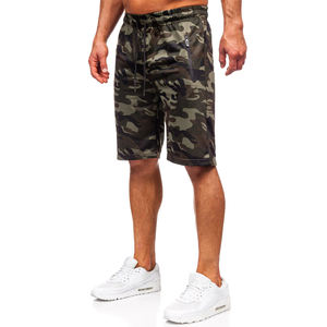 Fabricante de pantalones cortos cargo de camuflaje para hombre que ofrece producción personalizada a granel con etiqueta privada y servicios OEM para compradores globales - Product Image 2