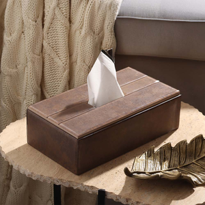 Caja de servilletas decorativa Premium moderna, salas de estar elegantes, comedor, recepción de Hotel, pantalla personalizada, Popular, duradera - Product Image 1