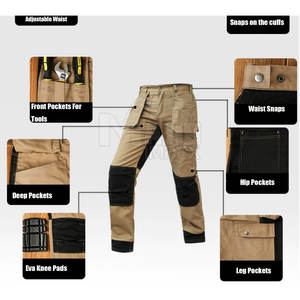 ชุดป้องกันไฟ OEM ชุดกันไฟสะท้อนแสงกันน้ำชุดทำงานสำหรับอุตสาหกรรมสวมใส่สบาย - Product Image 6