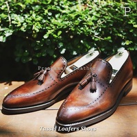 100% chaussures de mocassins en cuir naturel véritable véritable antidérapantes pour un port de bureau confortable et parfaites pour un usage quotidien