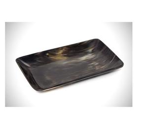 Plateau de service en corne de luxe avec incrustation plateau en résine incrustée d'os meilleure qualité pour la maison cuisine hôtel à bas prix - Product Image 2