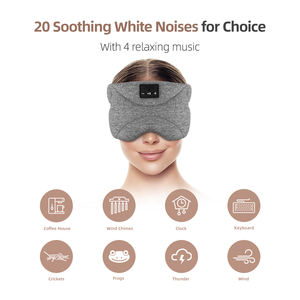 Auriculares inalámbricos con correa ajustable para dormir, audífonos sin cables con correa ajustable, con Bluetooth, color blanco, 2023 - Product Image 2