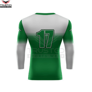 Meilleure qualité pour hommes à manches longues Rash Guard personnalisable respirant MMA Rush Guards directement du fabricant - Product Image 3