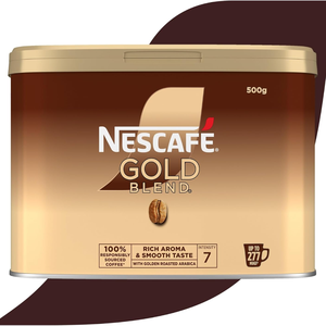NESCAFÉ Gold Blend Café Instantáneo Neutral de Grado Premium con Cafeína, Granos de Arábica y Robusta, Bolsa de 500g, Alemania, 24 Meses - Product Image 4