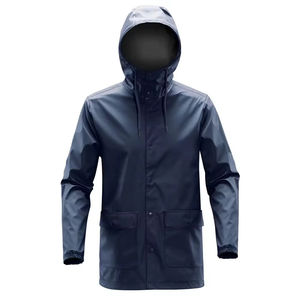 Vente en gros 100% Veste en jean personnalisée à capuche imperméable pour hommes Moto écologique pliable respirante à séchage rapide - Product Image 1