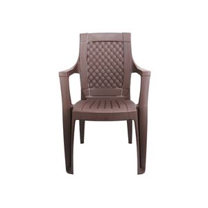 Silla de Hotel MYSTIQUE de Plástico con Diseño de Diamante, Moderna, Impermeable y Ecológica, para Uso en Interiores y Exteriores - Product Image 1