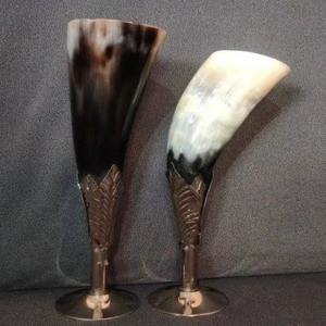 Real Ox Horn Viking Bar Shots Copa de vino para agua Cerveza Té Café Cuerno real Percoladores - Product Image 2