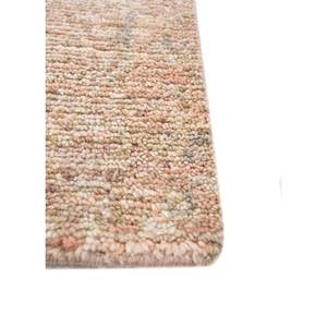 Alfombra de Lana Anudada a Mano de Gran Tamaño, Color Sólido Reb-1597 Rojo Naranja para Entrada, Dormitorio, Pasillo, Rectangular de 9x12 - Product Image 4