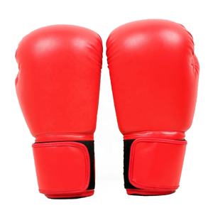 ถุงมือชกมวยหนังแท้สำหรับผู้ชายและผู้หญิง สำหรับฝึกซ้อม ต่อยกระสอบทราย ยูเอฟซี เอ็มเอ็มเอ มวยไทย คิกบ็อกซิ่ง อุปกรณ์ศิลปะการต่อสู้ แบบผูกเชือก - Product Image 5