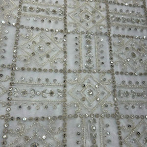 Filet broderie georgette tissu faire à la robe de fantaisie matériel - Product Image 3