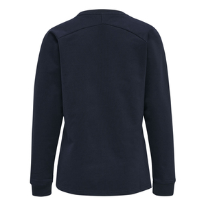 Pull ras du cou en coton respirant léger sweat femme surdimensionné à manches longues décontracté sweat court - Product Image 3