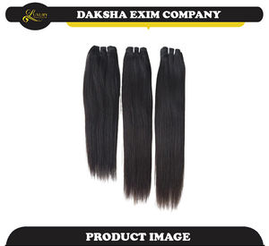 Extensions de cheveux naturels indiens de qualité supérieure, texture lisse, avec nuances naturelles, prix d'usine - Product Image 4