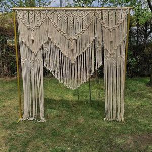 Hermosa Cortina Bohemia para Jardín, Fondo para Arco de Boda, Decoración de Pared con Elegante Diseño de Tapicería - Product Image 2
