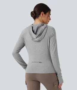 Sudadera Deportiva Informal para Mujer, con Estampado Personalizado, 320g, Algodón, Sudadera Deportiva de Invierno con Estampado de Primavera/Otoño, Sudadera con Capucha - Product Image 2