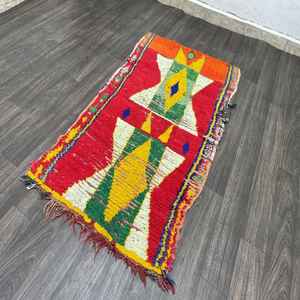 พรมสไตล์โบฮีเมียนจากนักออกแบบลายสก็อตหลากสีสำหรับ100% บ้านและห้องนั่งเล่น - Product Image 2