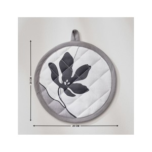 Poignée de cuisine en vrac 100% coton brodé matelassé coussin de four résistant à la chaleur pack de valeur durable OEM ODM logo personnalisé porte-pot - Product Image 5