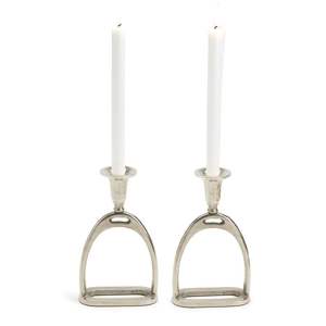 Aluminium coulé au sable, poli, bougeoir nickelé - Product Image 4