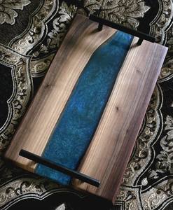 เขียงไม้ & จานเสิร์ฟทรงสี่เหลี่ยมผืนผ้าทนทานหนา12มม. - Product Image 4