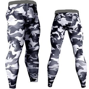 กางเกงขายาวเอวยางยืดสำหรับผู้ชายกางเกงวิ่งออกกำลังกายรัดรูปผ้าฝ้ายระบายอากาศพิมพ์ลาย - Product Image 2