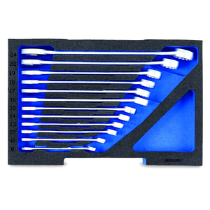 ชุดประแจรวม 12 ชิ้น Gedore ในถาดชุดเครื่องมือประแจ - Product Image 2