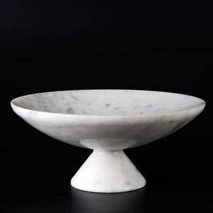 Tazón de Mármol con Volantes, el Plato Perfecto para Dulces en Encimeras Oscuras, Frutero para la Cocina, Bandejas Decorativas - Product Image 3